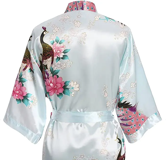 Rayon Robes Women Nightwear Flower Home Clothes Intimate Lingerie Casual Kimono Bath Gown Lady Sexy Night Dress Oversize 3XL
