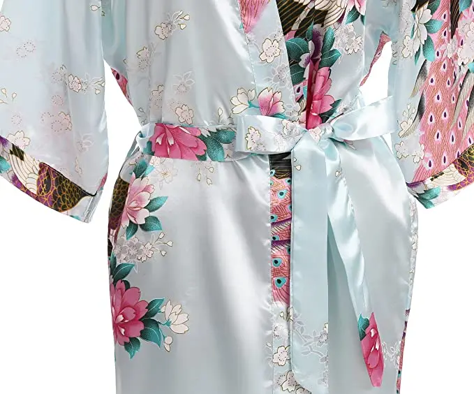 Rayon Robes Women Nightwear Flower Home Clothes Intimate Lingerie Casual Kimono Bath Gown Lady Sexy Night Dress Oversize 3XL