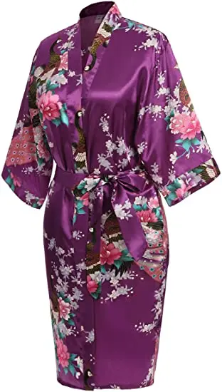 Rayon Robes Women Nightwear Flower Home Clothes Intimate Lingerie Casual Kimono Bath Gown Lady Sexy Night Dress Oversize 3XL