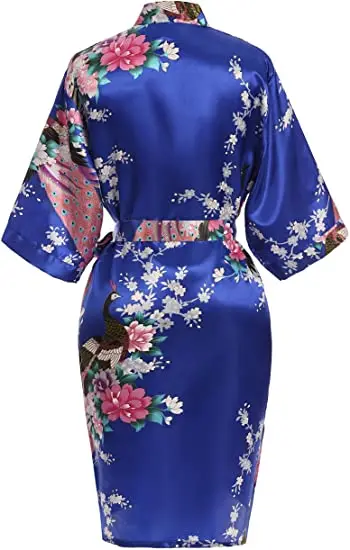 Rayon Robes Women Nightwear Flower Home Clothes Intimate Lingerie Casual Kimono Bath Gown Lady Sexy Night Dress Oversize 3XL