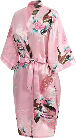 Rayon Robes Women Nightwear Flower Home Clothes Intimate Lingerie Casual Kimono Bath Gown Lady Sexy Night Dress Oversize 3XL