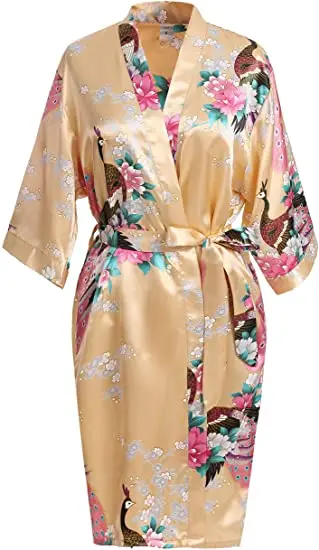 Rayon Robes Women Nightwear Flower Home Clothes Intimate Lingerie Casual Kimono Bath Gown Lady Sexy Night Dress Oversize 3XL