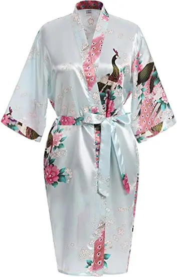 Rayon Robes Women Nightwear Flower Home Clothes Intimate Lingerie Casual Kimono Bath Gown Lady Sexy Night Dress Oversize 3XL
