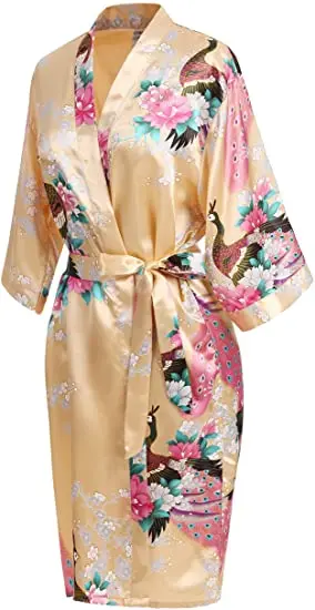 Rayon Robes Women Nightwear Flower Home Clothes Intimate Lingerie Casual Kimono Bath Gown Lady Sexy Night Dress Oversize 3XL