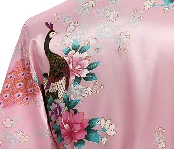 Rayon Robes Women Nightwear Flower Home Clothes Intimate Lingerie Casual Kimono Bath Gown Lady Sexy Night Dress Oversize 3XL