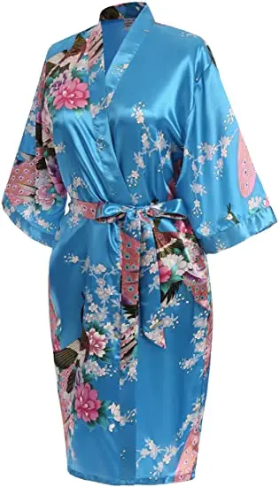 Rayon Robes Women Nightwear Flower Home Clothes Intimate Lingerie Casual Kimono Bath Gown Lady Sexy Night Dress Oversize 3XL