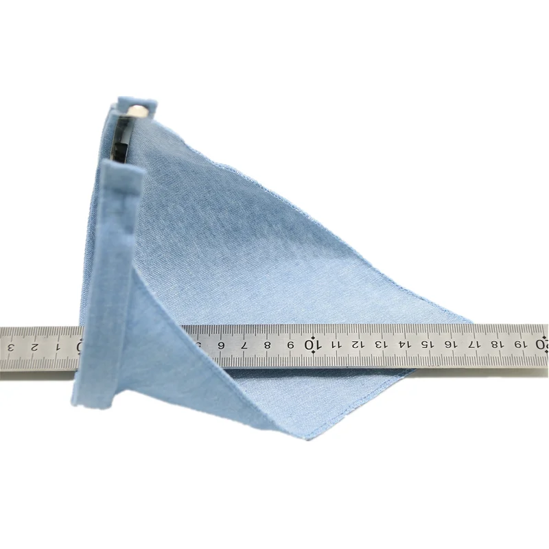 New Spring and Summer Linen Denim Fabric Girls Bandana Hairband Hair Accessories