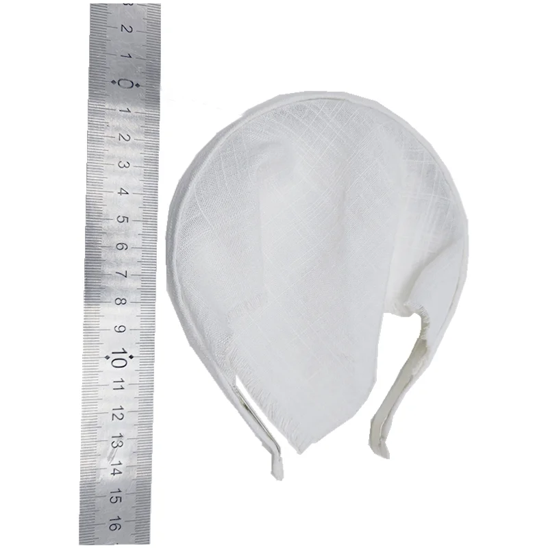 New Spring and Summer Linen Denim Fabric Girls Bandana Hairband Hair Accessories