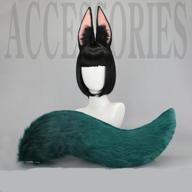New Red Fox Anime Beast Ear Beast Tail Wolf Ear Cat Ear Headband Custom COSPLAY Hand Made LOL Golden Fox Ears Hair Accessories