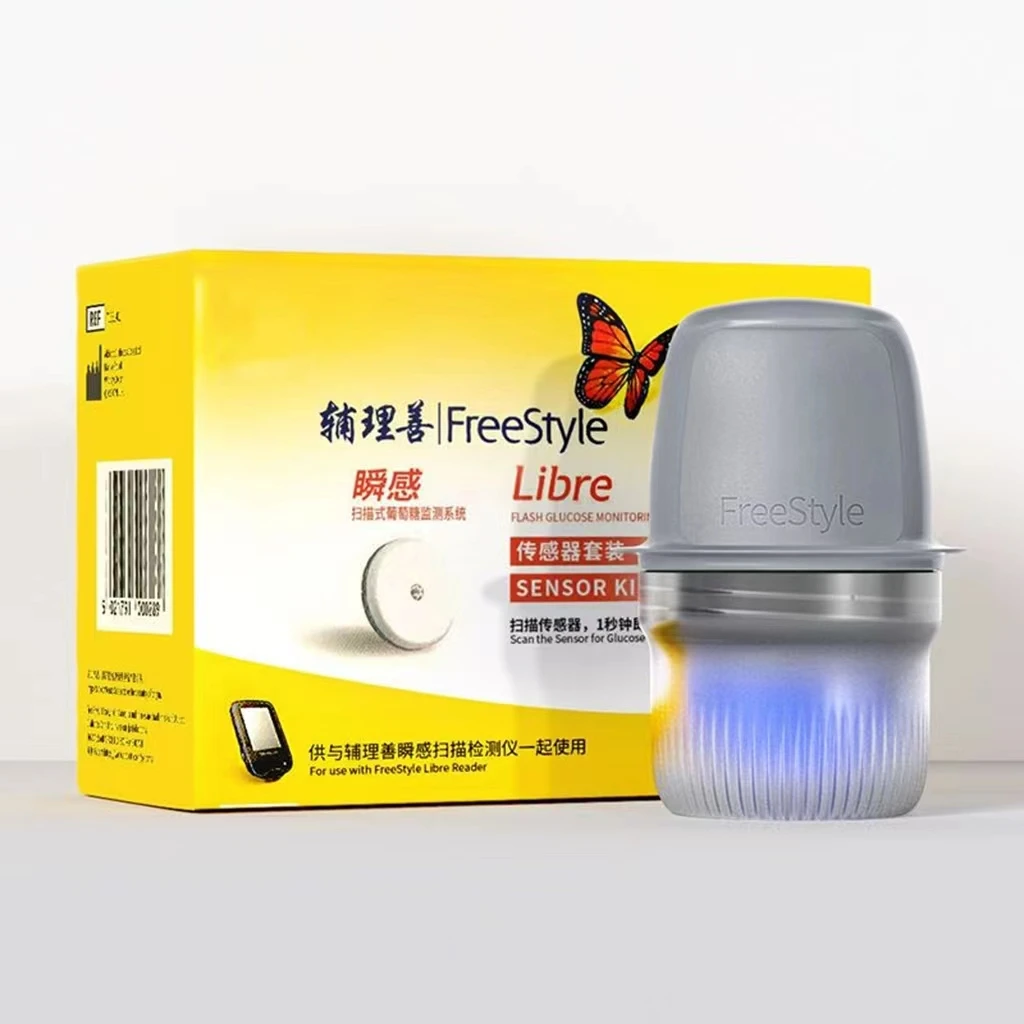 [Exp:2026-12-31]Freestyle Libre 24h Real Time Monitor Blood Glucose Meter Tester Sensor Scanner Sanguis Finger Free Sugar Test