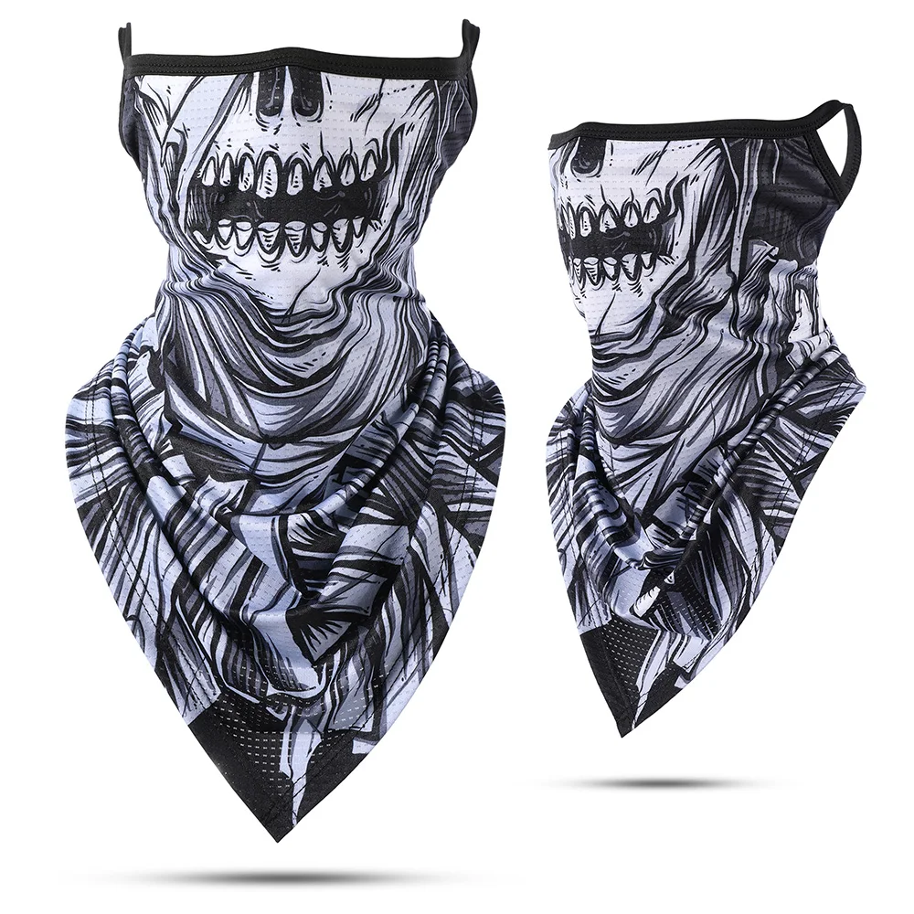 Summer Sports Bandana Breathable Face Mask Cover Outdoor Cycling Hiking Scarf Cycling Running Fishing Hunting Neck Gaiter Men