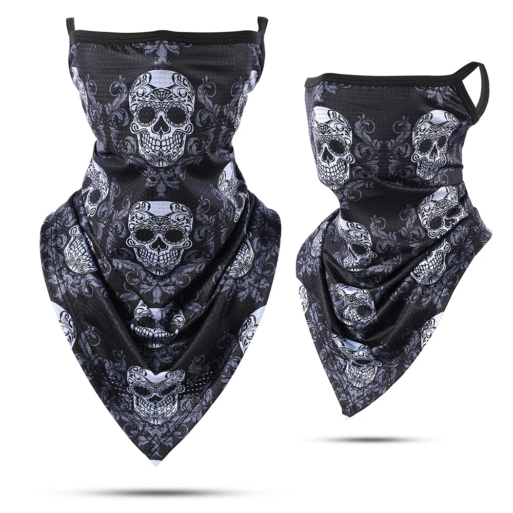 Summer Sports Bandana Breathable Face Mask Cover Outdoor Cycling Hiking Scarf Cycling Running Fishing Hunting Neck Gaiter Men