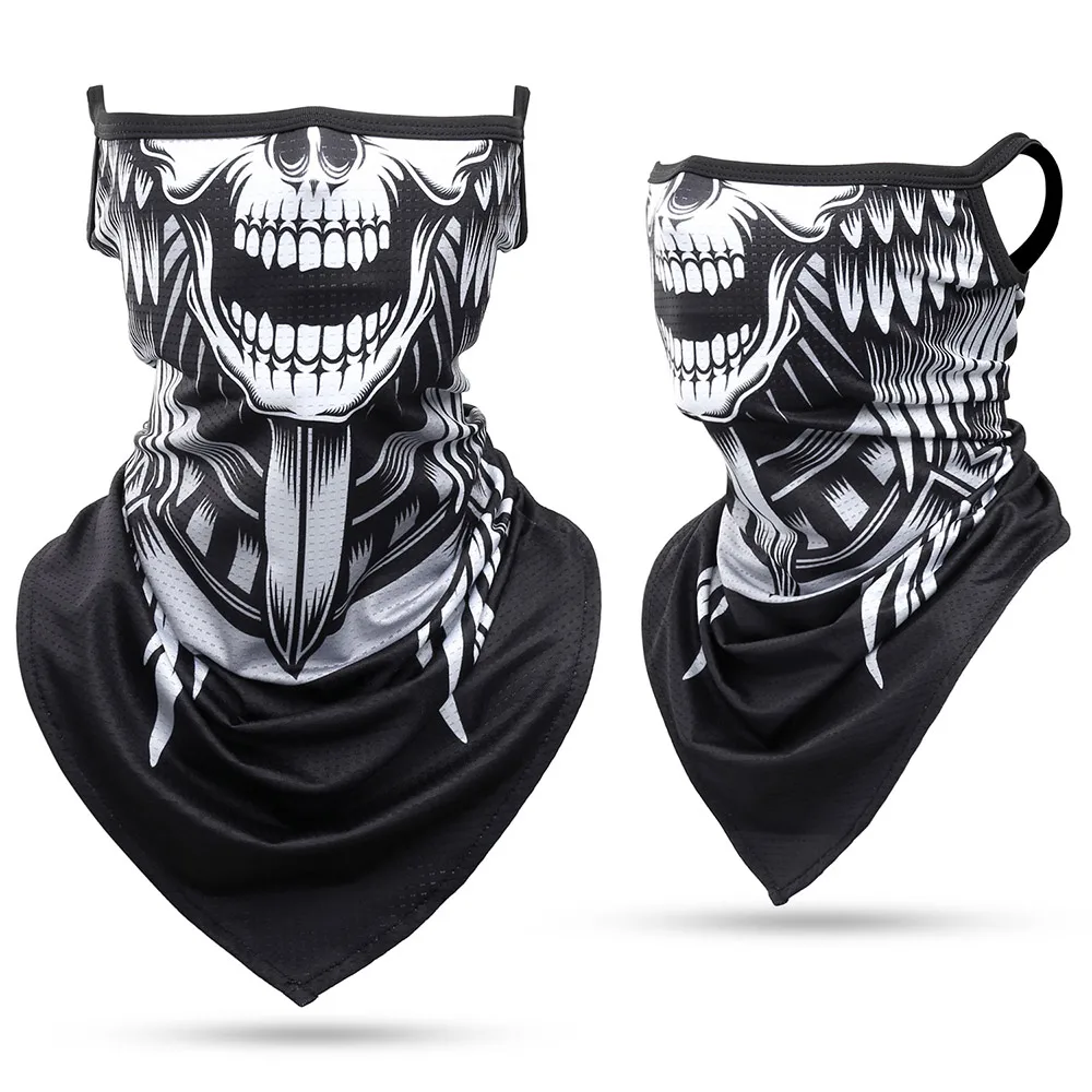 Summer Sports Bandana Breathable Face Mask Cover Outdoor Cycling Hiking Scarf Cycling Running Fishing Hunting Neck Gaiter Men