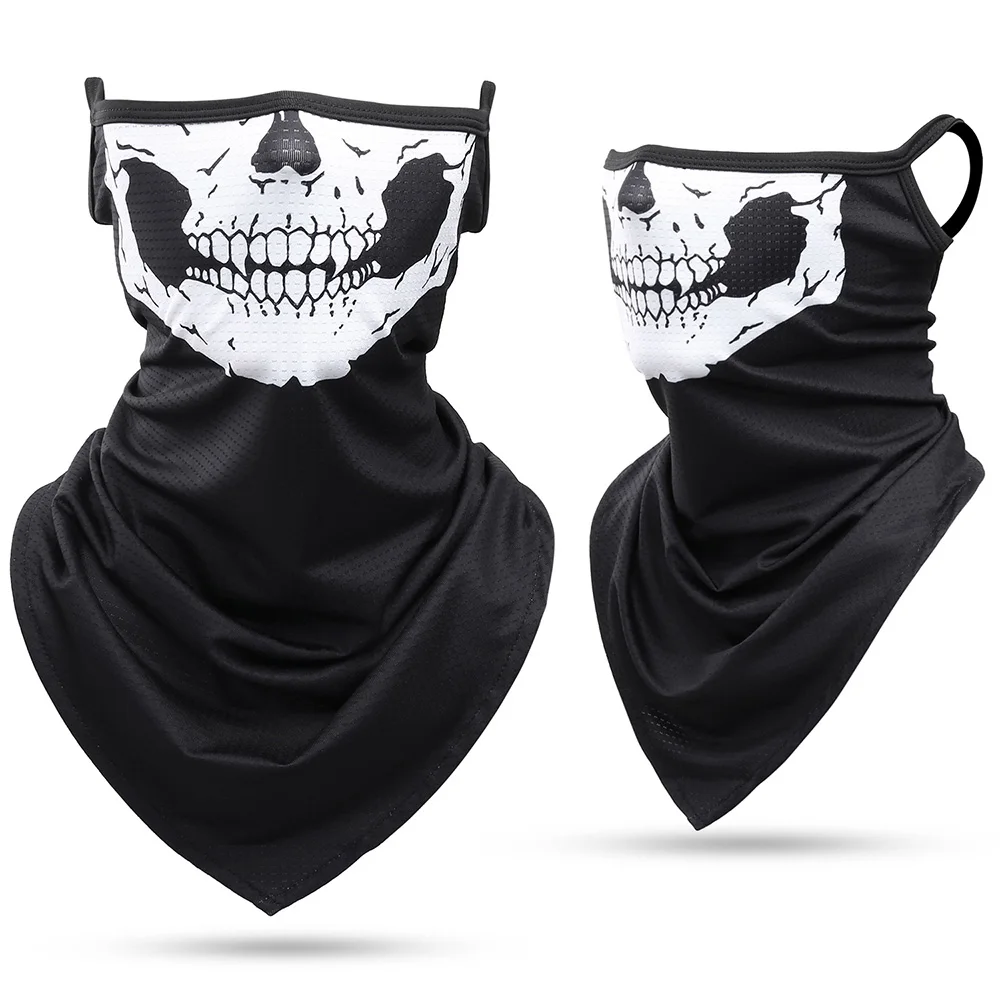 Summer Sports Bandana Breathable Face Mask Cover Outdoor Cycling Hiking Scarf Cycling Running Fishing Hunting Neck Gaiter Men