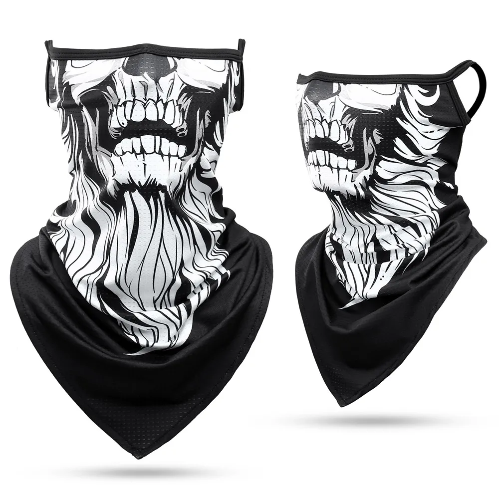 Summer Sports Bandana Breathable Face Mask Cover Outdoor Cycling Hiking Scarf Cycling Running Fishing Hunting Neck Gaiter Men