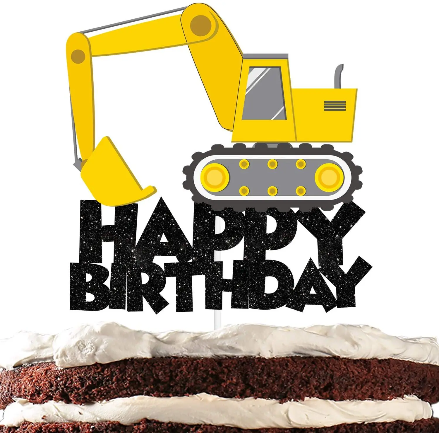 Construction Bulldozer Series Disposable Tableware Set Paper Cups Plates Excavator Truck Balloon Boy's Birthday Party Decoration