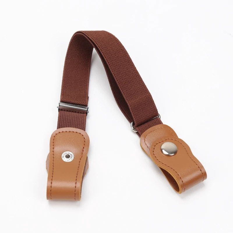 New Child Kids Buckle-Free Elastic Belt No Buckle Stretch Belt for Boys Girls Adjustable Children for Jeans Pants Lazy Belts