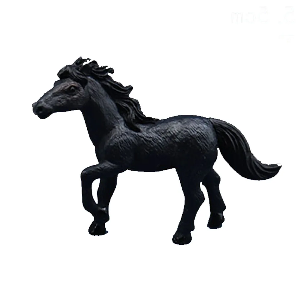 Horse Cake Decoration Horse Realistic Toy Pony Figures Walking Animal Mini Barn Toys Kids  Cowboy Birthday Party Supplie