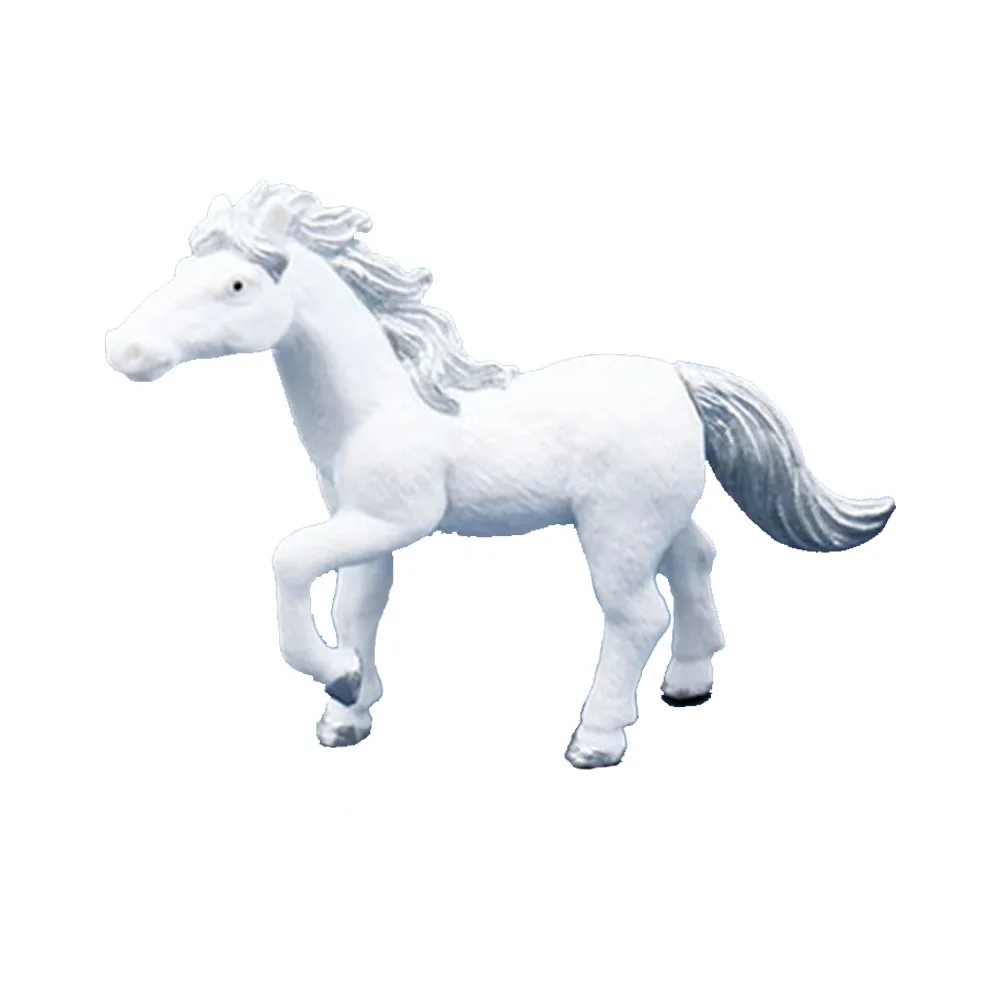 Horse Cake Decoration Horse Realistic Toy Pony Figures Walking Animal Mini Barn Toys Kids  Cowboy Birthday Party Supplie