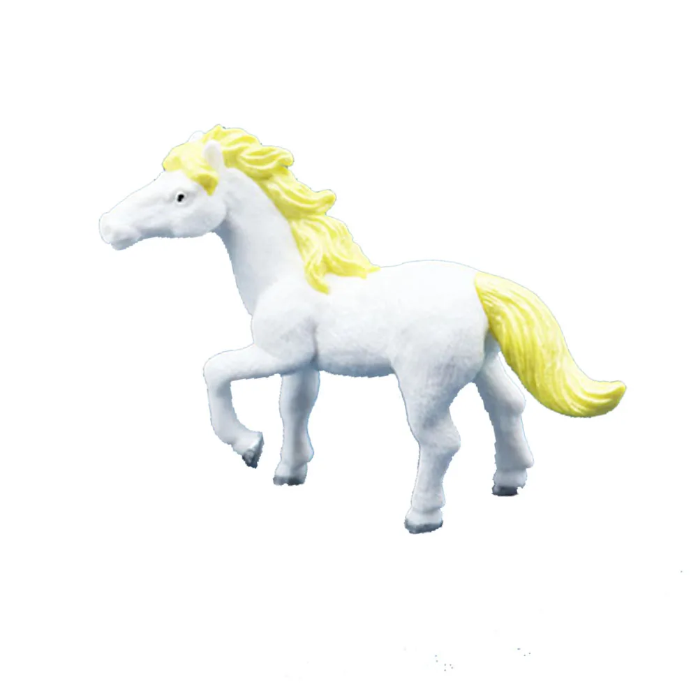 Horse Cake Decoration Horse Realistic Toy Pony Figures Walking Animal Mini Barn Toys Kids  Cowboy Birthday Party Supplie