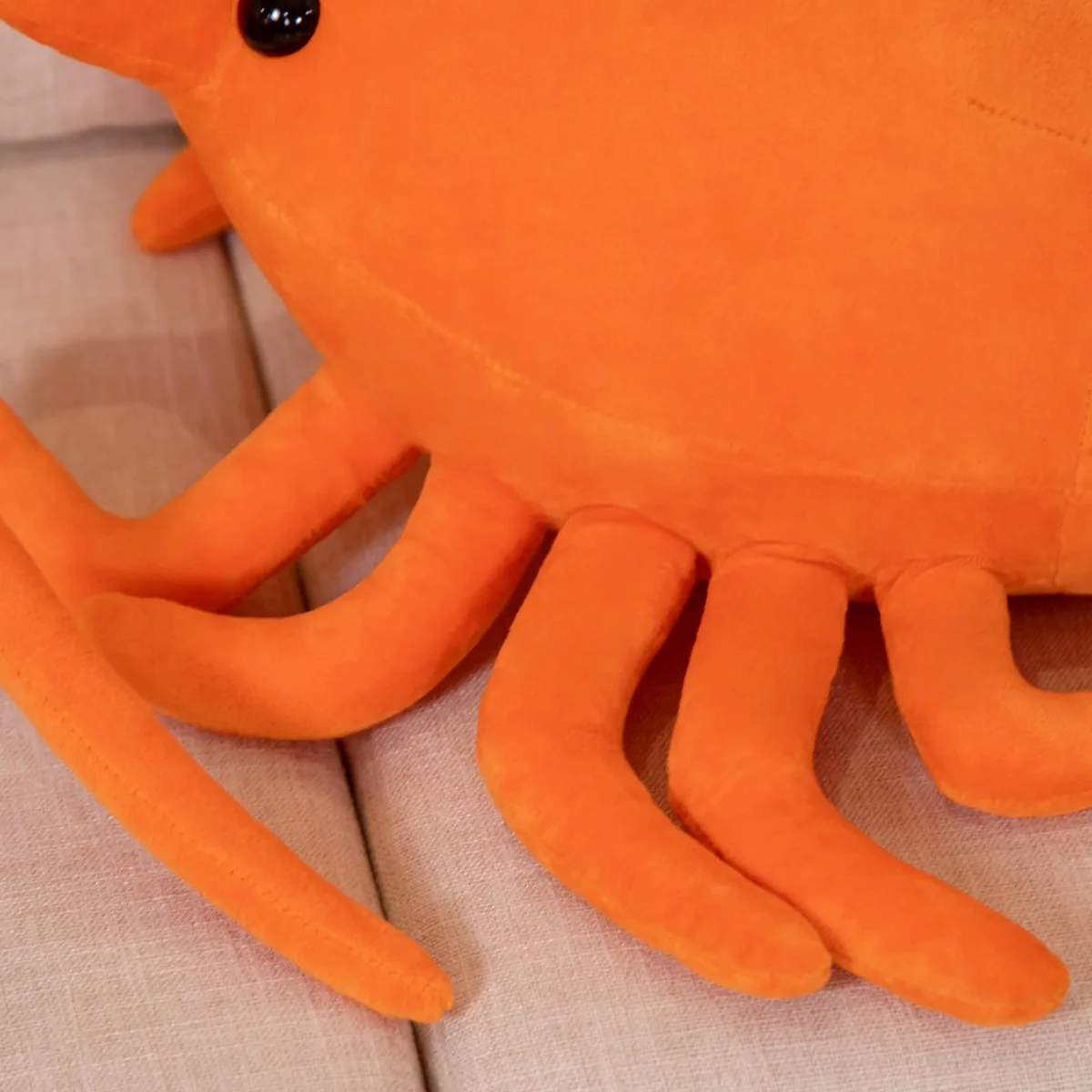 50-65cm Kawaii Red Lobster Plush Toys Stuffed Animal Shrimp Lifelike Crayfish Doll Soft Funny Pillow Birthday Gifts for Kid Baby