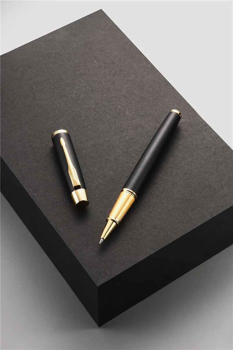 Luxury Heavy Feel Metal Ballpoint Pens Business Office Signature Pens Roller Ballpen Writing Gifts School Supplies Stationery