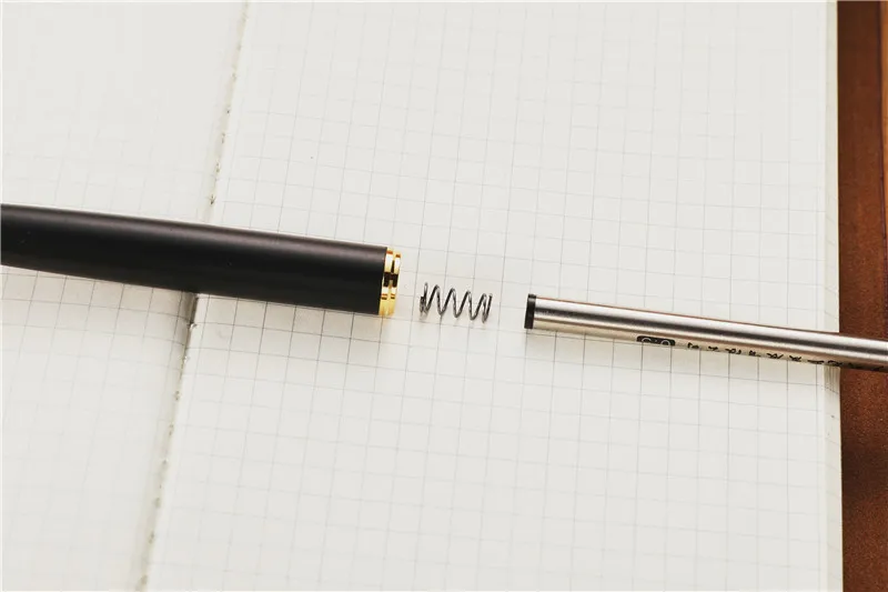 Luxury Heavy Feel Metal Ballpoint Pens Business Office Signature Pens Roller Ballpen Writing Gifts School Supplies Stationery