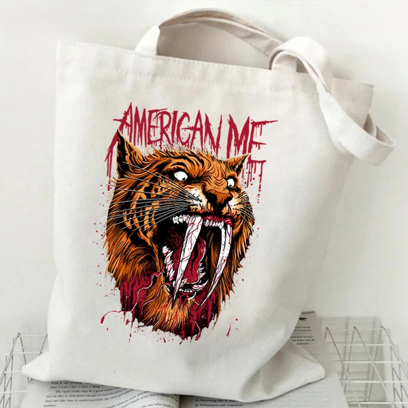 Gothic Style Shoulder Bag 2022 Vintage Shopping Tote Bags Canvas Harajuku Women's Large Capacity Handbags Casual Fashion Bags