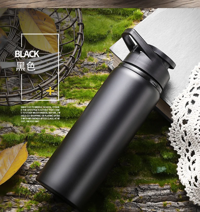 700ml Stainless Steel Cycling Sports Water Bottle Drinking Cold Water Cup for Outdoor Sports Multi Color Options Cycling