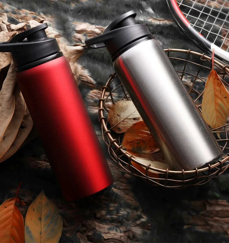 700ml Stainless Steel Cycling Sports Water Bottle Drinking Cold Water Cup for Outdoor Sports Multi Color Options Cycling