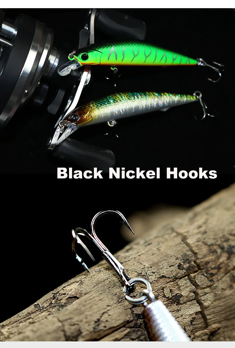 Jerkbait Suspend Minnow 6.5g/9.5g/12g Fishing Lure Long Cast Artificial Hard Bait Trolling Wobblers For Bass Pike Fishing