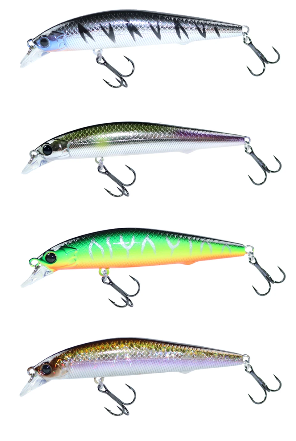 Jerkbait Suspend Minnow 6.5g/9.5g/12g Fishing Lure Long Cast Artificial Hard Bait Trolling Wobblers For Bass Pike Fishing