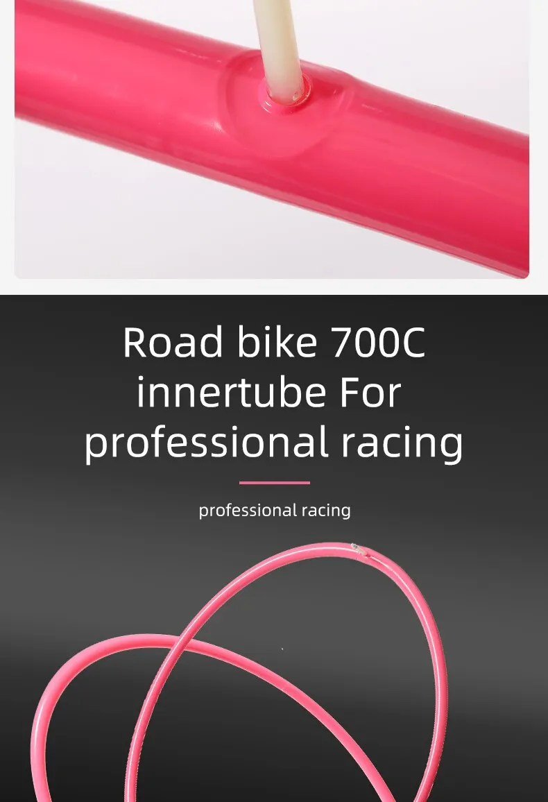 RideNow Ultralight Bike Inner Tube 700 X18 32 Road MTB Bicycle TPU Material Tire 65mm Length French Valve Super Light