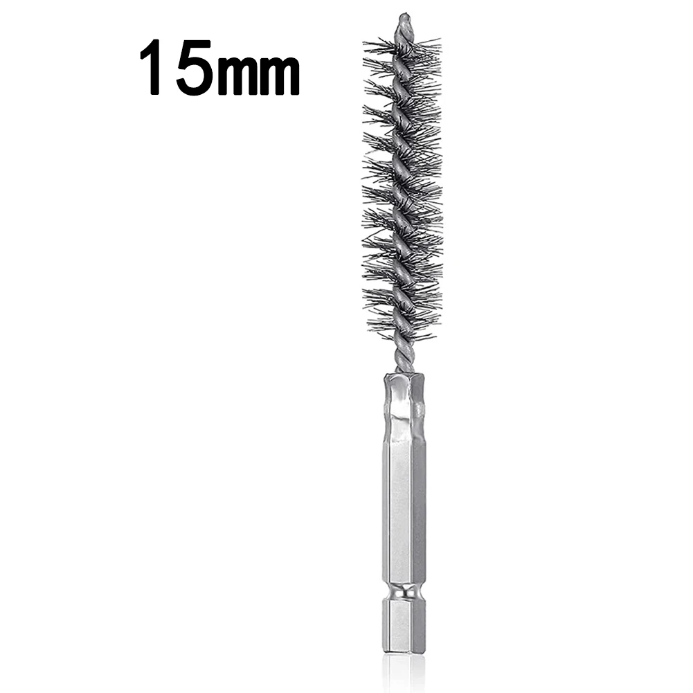 8-19mm Stainless Steel Drilling Brush Twisted Wire Stainless Steel Cleaning Brush For Electric Drill Impact Tools Cleaning