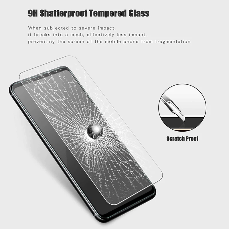 4PCS Tempered Glass for Motorola Moto G13 G23 G53 G73 G22 G32 G52 G72 G82 E13 E32 E22i Edge 20 Pro 30 Neo Screen Protector Film