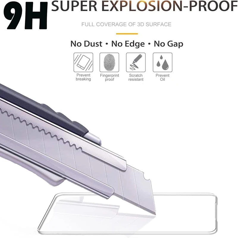 4PCS Tempered Glass for Motorola Moto G13 G23 G53 G73 G22 G32 G52 G72 G82 E13 E32 E22i Edge 20 Pro 30 Neo Screen Protector Film