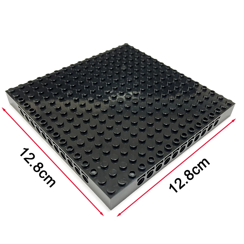 Bulk Buy White Brick 4/3 16x16 Baseplates Building Block MOC Parts Set Toys For Pixel Art Wholesale Compatible 65803 Send Pins