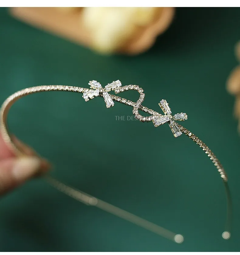 2026 Exquisite Elegant Pearl Rhinestone Flower Hairbands Headband Women Girls Hair Head Hoop Band Accessories Headdress Headwear