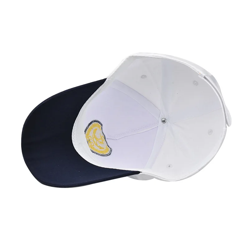 Men Women Baseball Caps Nautical Marine Sailor Navy Captain Hats Adjustable Cotton Hat for Party Performance Costume Cosplay Y2K