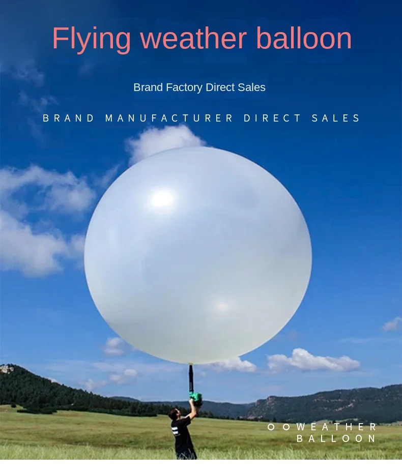 Latex Super Large Balloon 48/72/96/120 Inch Round Weather Balloon Explodes at Opening Ceremony White Groundburst Ball