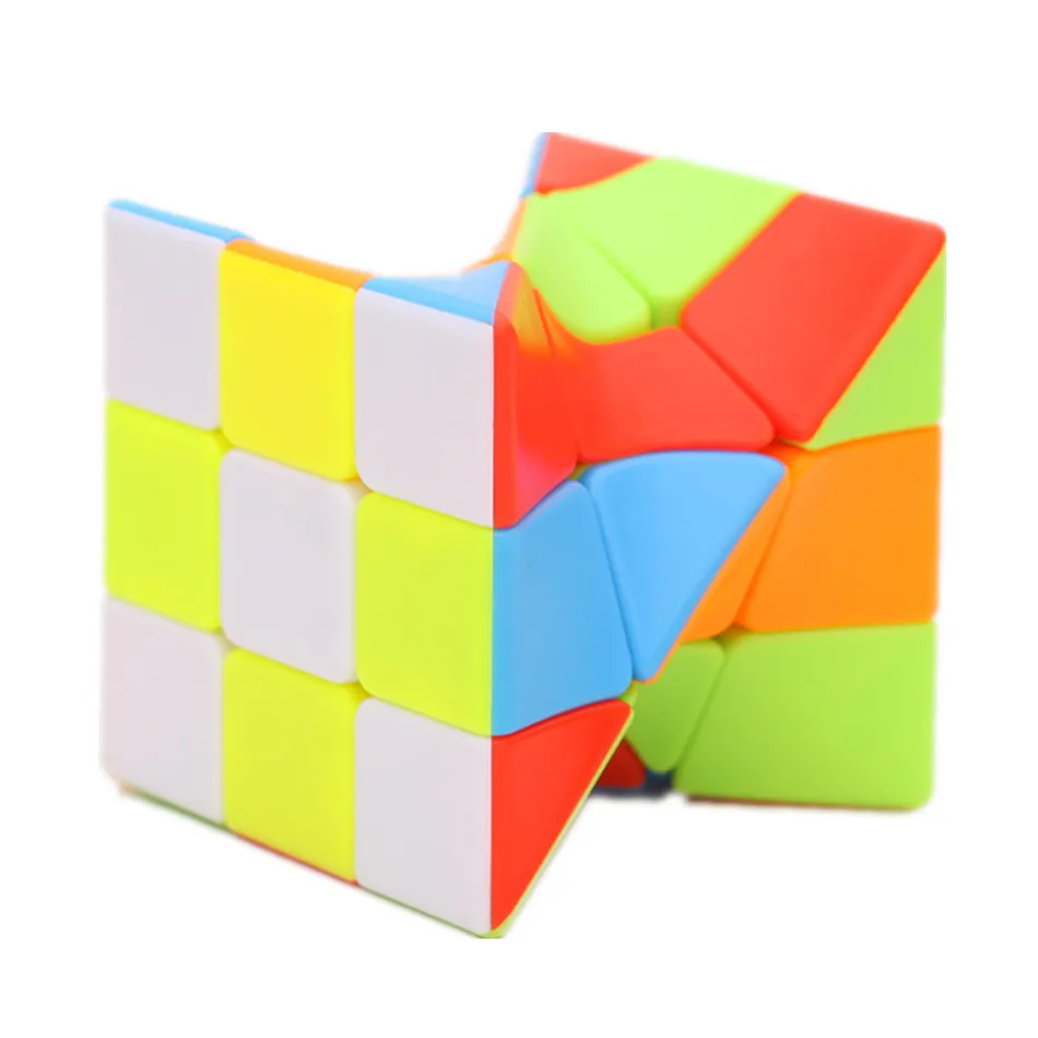 [Picube] FanXin Twisty 3x3x3 Magic Cube 3x3 Torsional Professional Speed Puzzle Twisted Brain Teaser Educational Toys For Kids