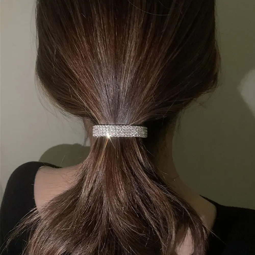 Girl Women Hair Accessories Rhinestone Hair Clips Ponytail Clip Hairpin Hair Barrettes
