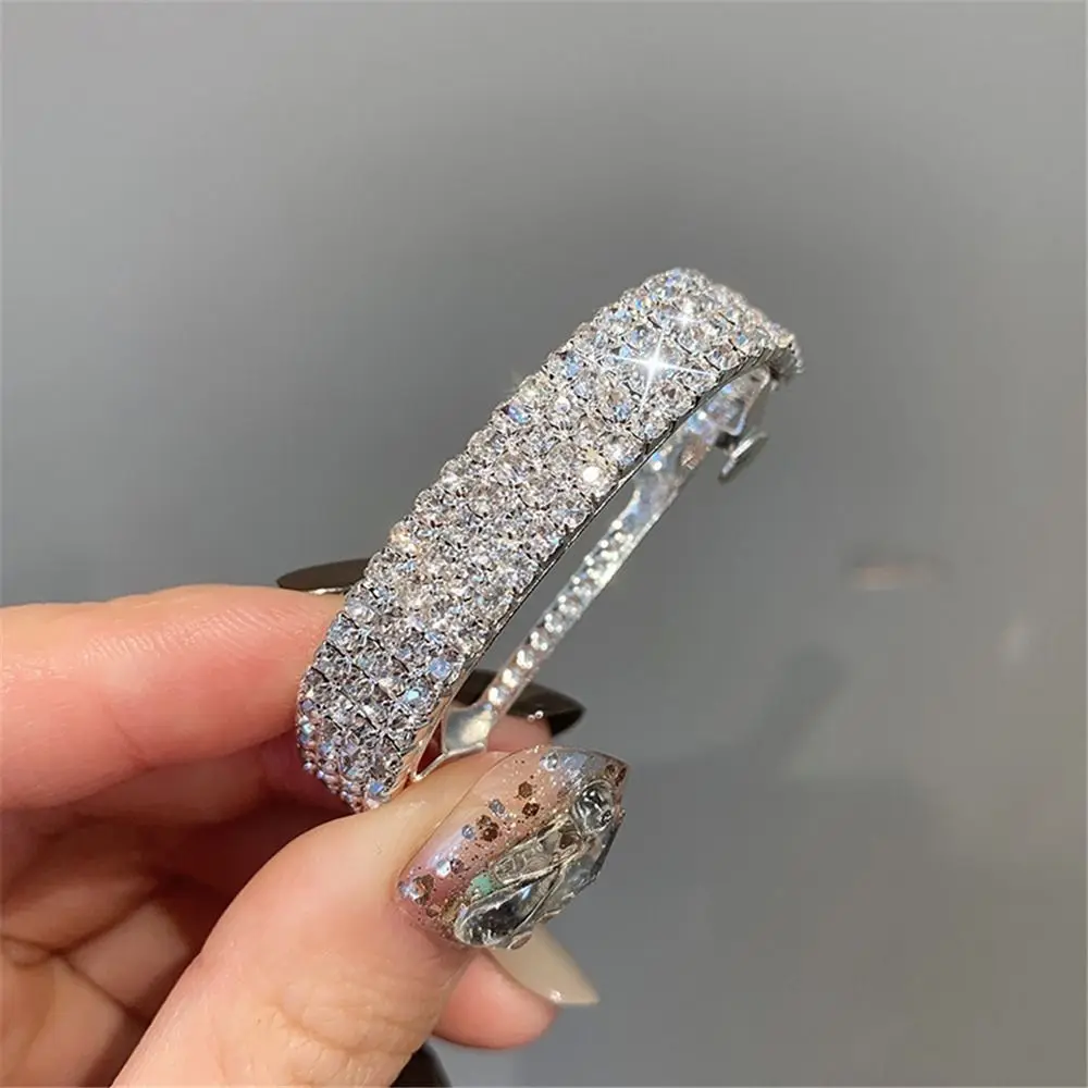 Girl Women Hair Accessories Rhinestone Hair Clips Ponytail Clip Hairpin Hair Barrettes