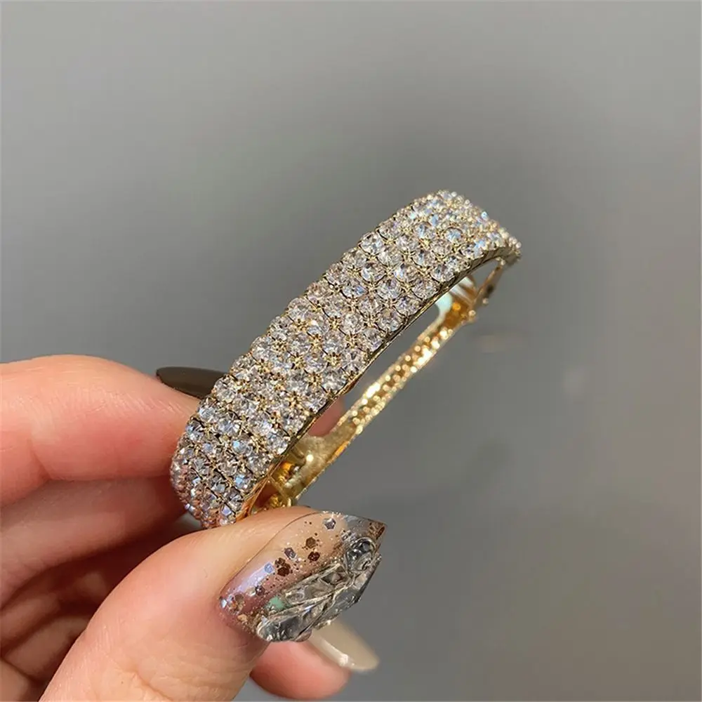 Girl Women Hair Accessories Rhinestone Hair Clips Ponytail Clip Hairpin Hair Barrettes
