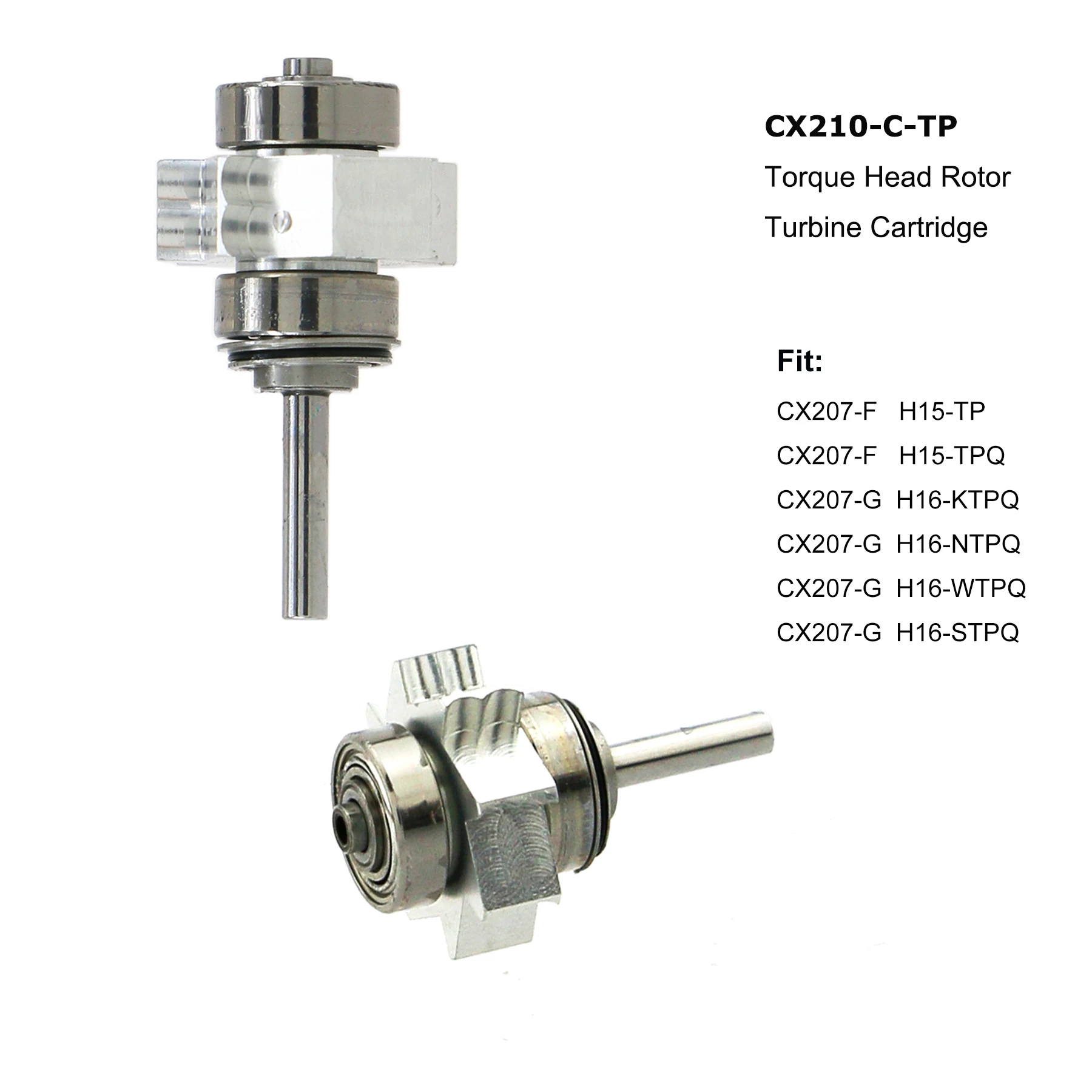 COXO Dental High Speed Handpiece Dental Turbine LED Fiber Optic Handpiece CX207 Fit KAVO NSK WH Dentistry Products Dentist Tools