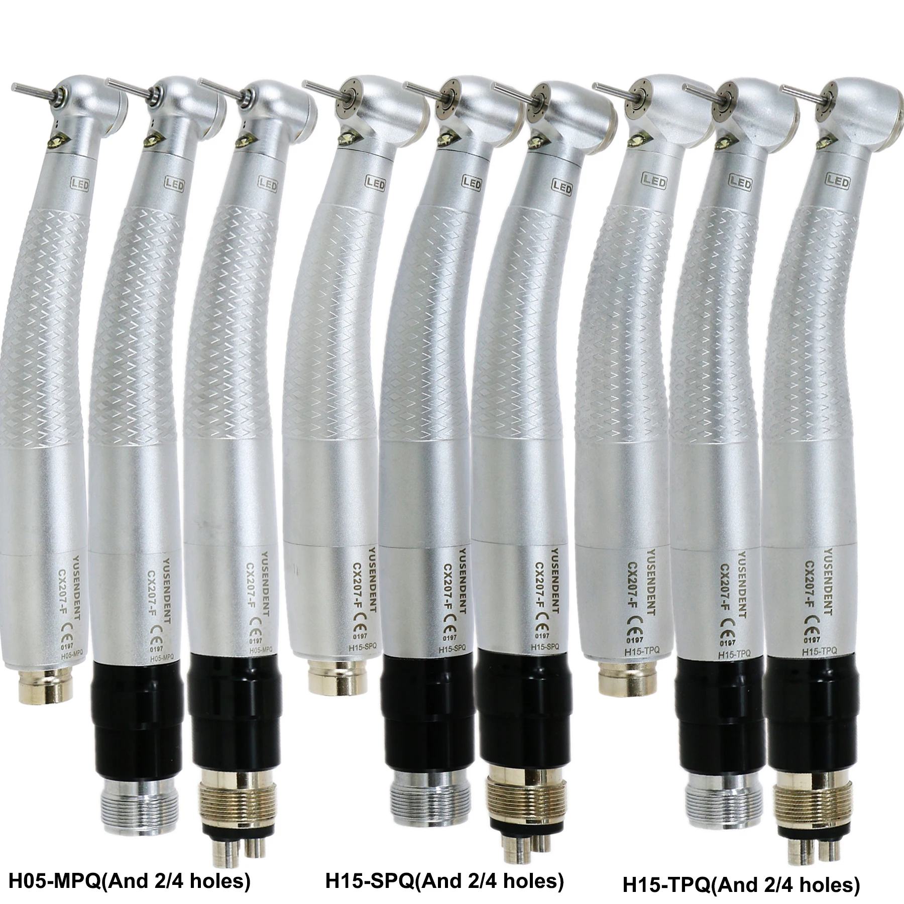 COXO Dental High Speed Handpiece Dental Turbine LED Fiber Optic Handpiece CX207 Fit KAVO NSK WH Dentistry Products Dentist Tools