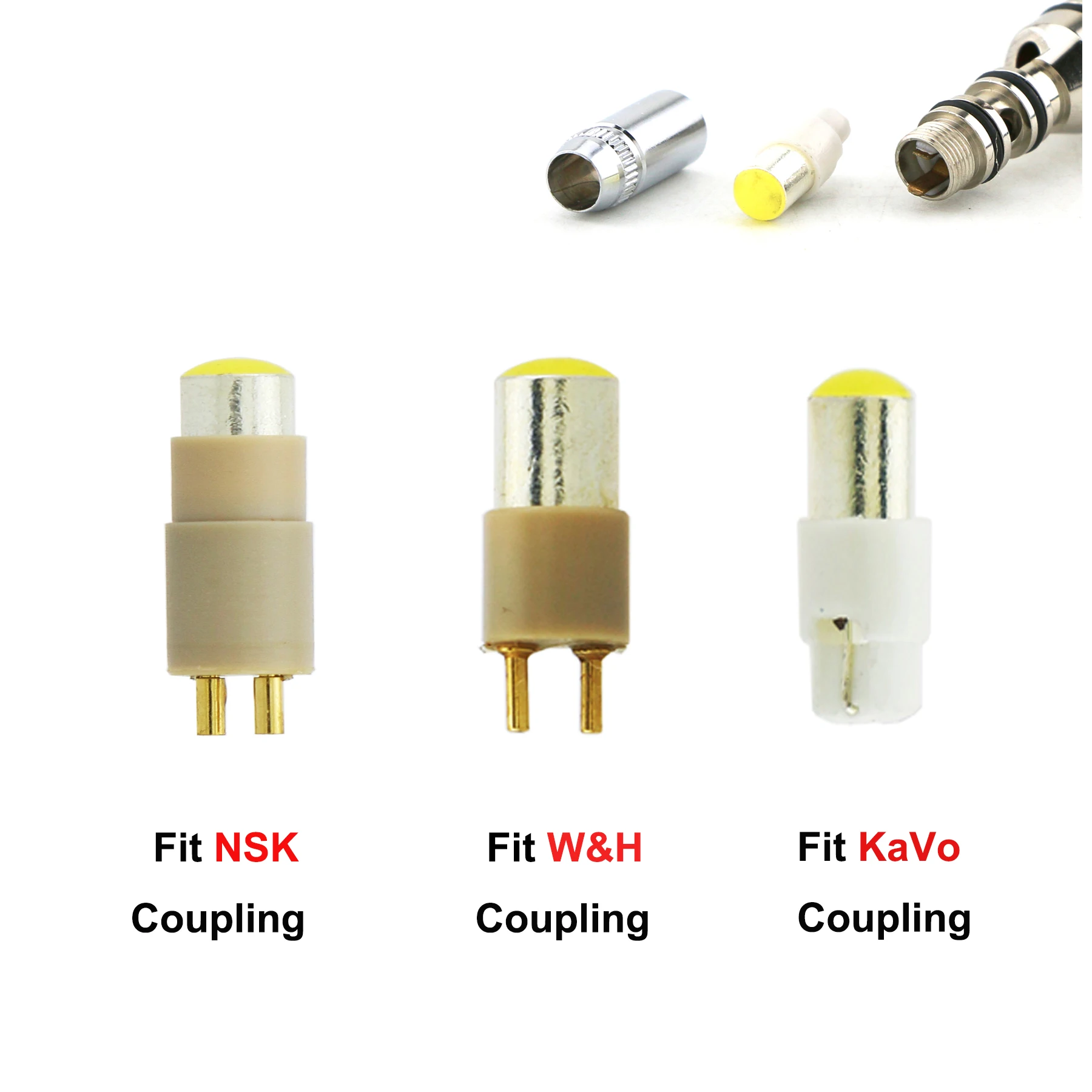 COXO Dental High Speed Handpiece Dental Turbine LED Fiber Optic Handpiece CX207 Fit KAVO NSK WH Dentistry Products Dentist Tools