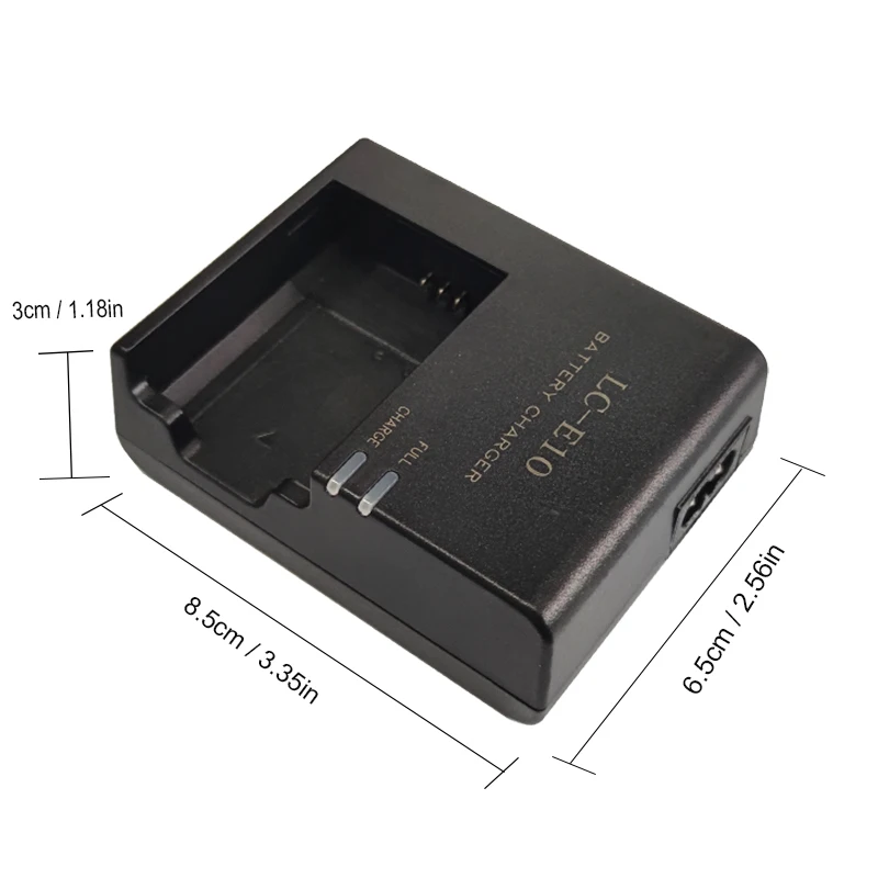 LP-E10 Camera Battery Charger Replace LC-E10C for Canon 1100D 1200D 1300D 1500D Rebel T3 T5 T6 T7 T100 3000D 4000D 2000D X80 X90