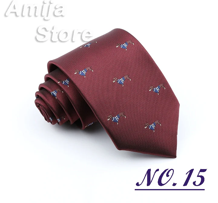 Brand New Men's 8CM Tie Classic Fashion Neckties Luxury Gift For Man Jacquard Woven Accessories Daily Wear Cravat Wedding Party