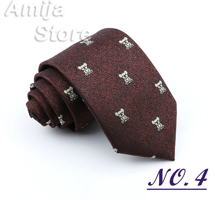 Brand New Men's 8CM Tie Classic Fashion Neckties Luxury Gift For Man Jacquard Woven Accessories Daily Wear Cravat Wedding Party